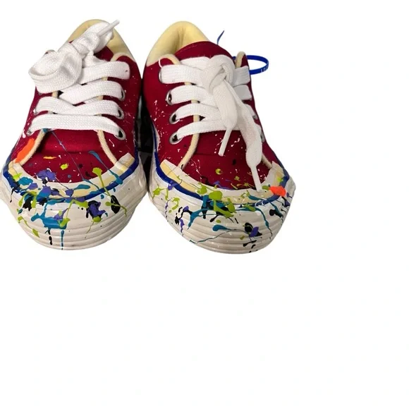 Gallery Dept.×Lanvin,Melted Low Top Vulcanized Paint  display picture 3